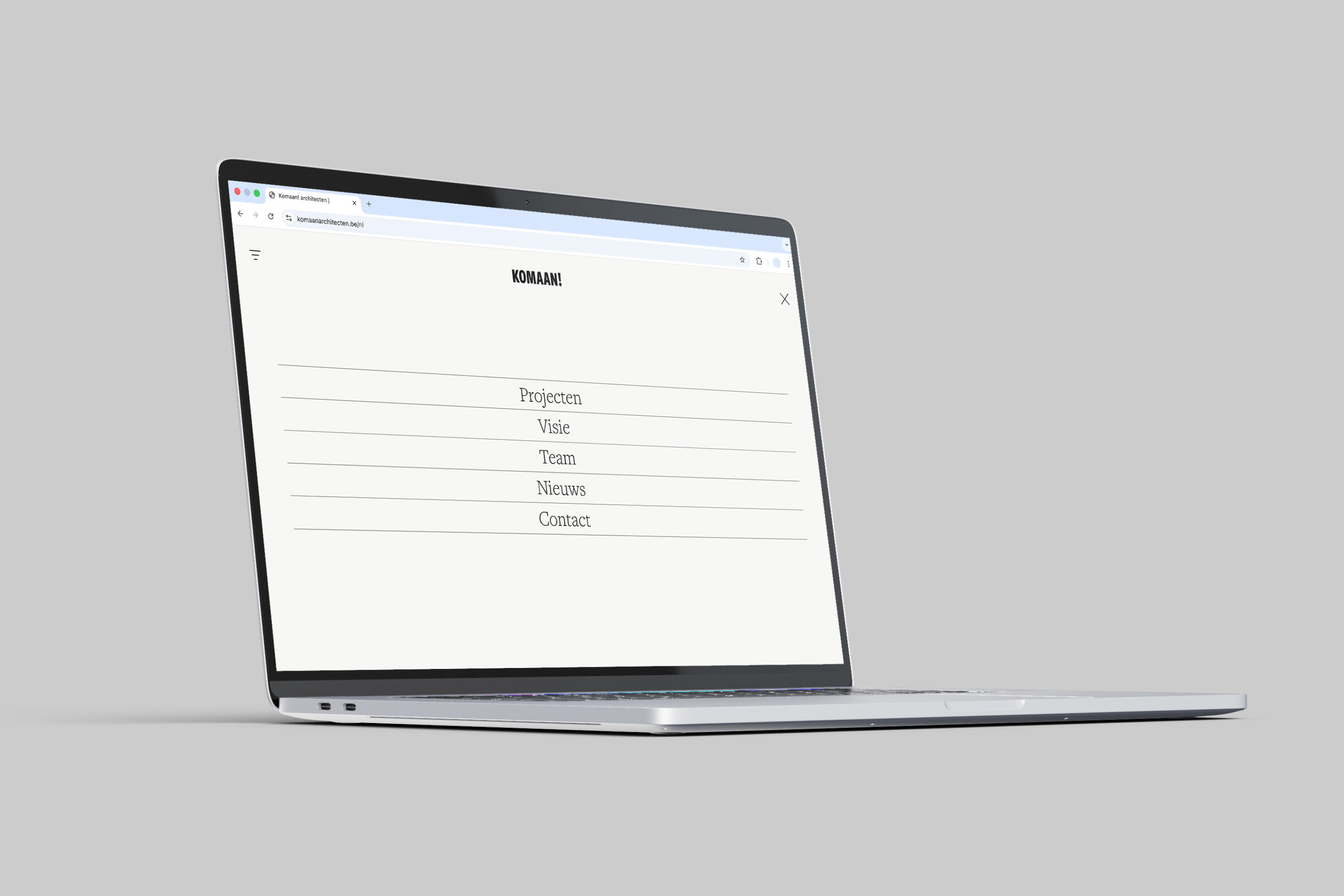 mockup schuin